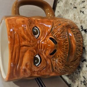 Jack Links Saquatch Bigfoot oversized mug 2010 novelty